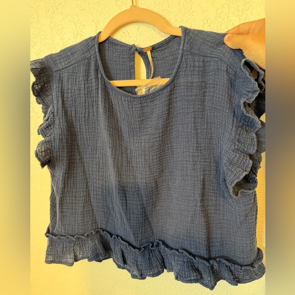 Free People Fall In Love Top 💙 - Picture 10 of 13